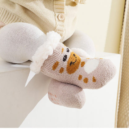 Warm Thick Terry Socks For Baby