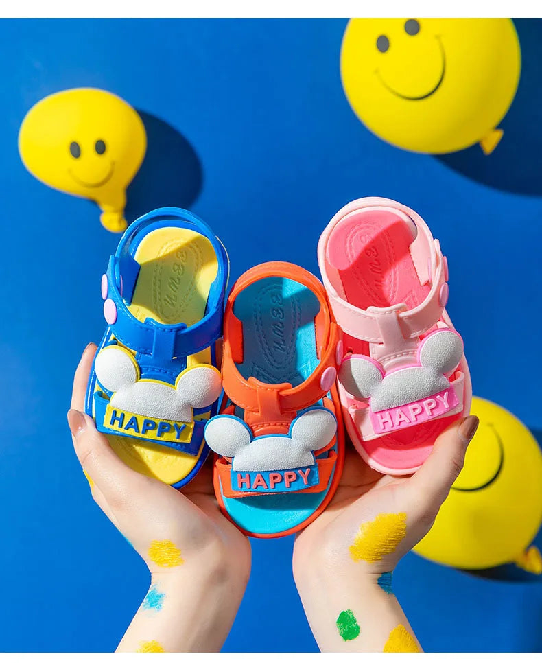 Summer Cartoon Baby Sandals: Cute Infant Shoes for Girls and Boys