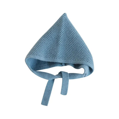Kids Knit Wool Hat: Warm Solid Color Cap
