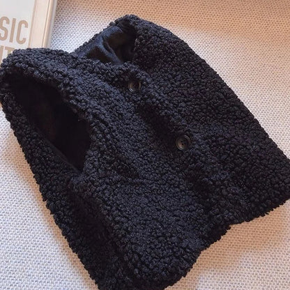 Baby Lamb Wool Vest - Autumn/Winter Warmth
