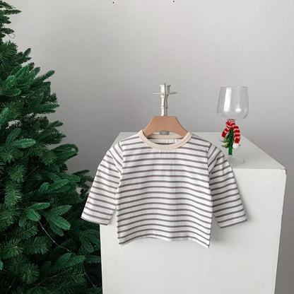 Striped T-shirts Or Plain T-shirts For Children