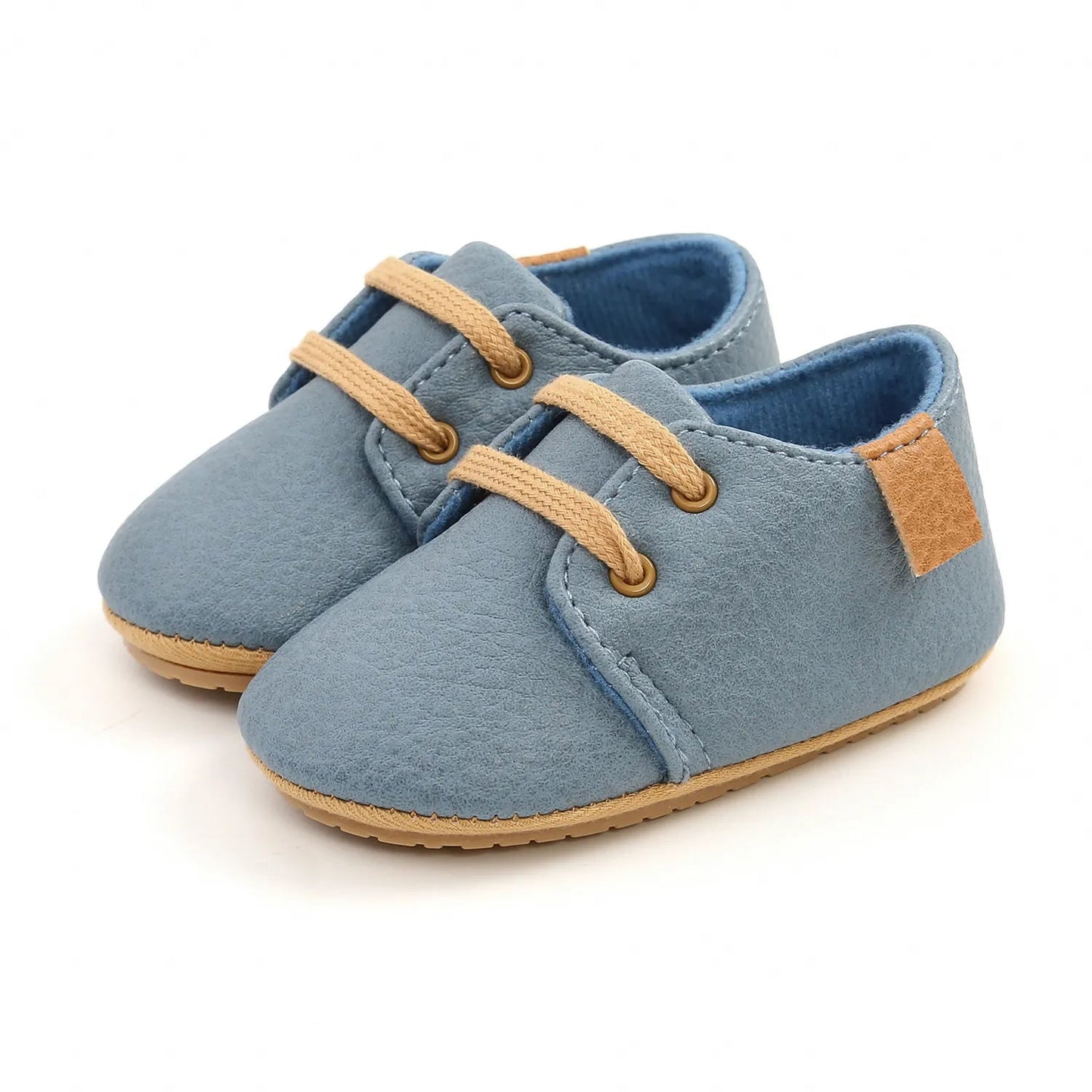 New Retro Leather Baby Shoes - Multicolor Toddler Moccasins
