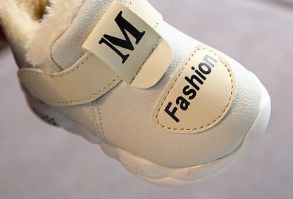 New Soft Non-slip Baby Sneakers: Winter Warm First Walkers