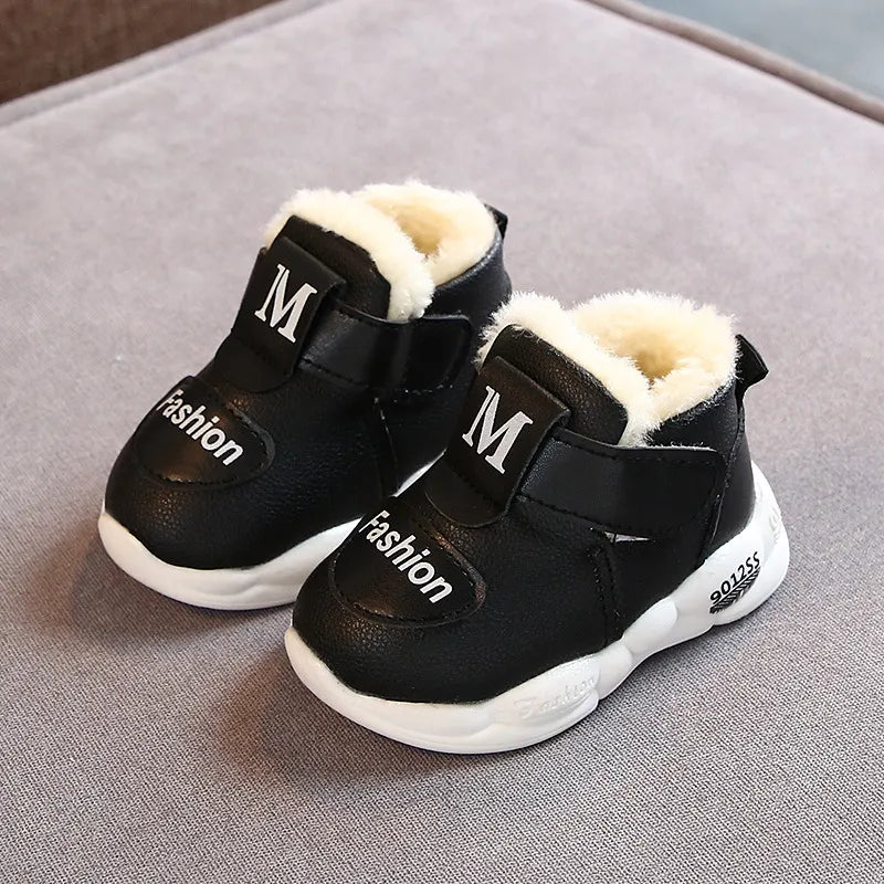 New Soft Non-slip Baby Sneakers: Winter Warm First Walkers