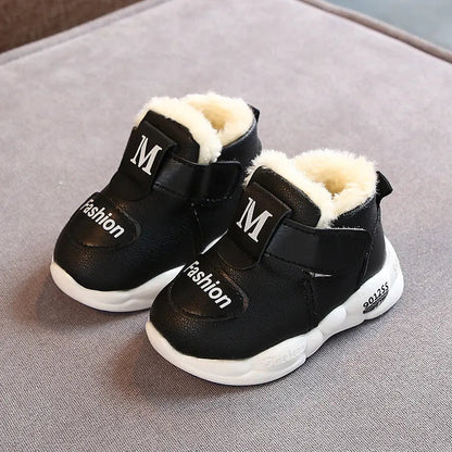 New Soft Non-slip Baby Sneakers: Winter Warm First Walkers