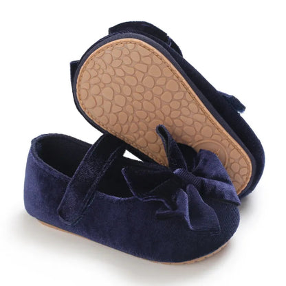 Princess Shoes - Baby Girls' Bow Flat Shoes for First Steps