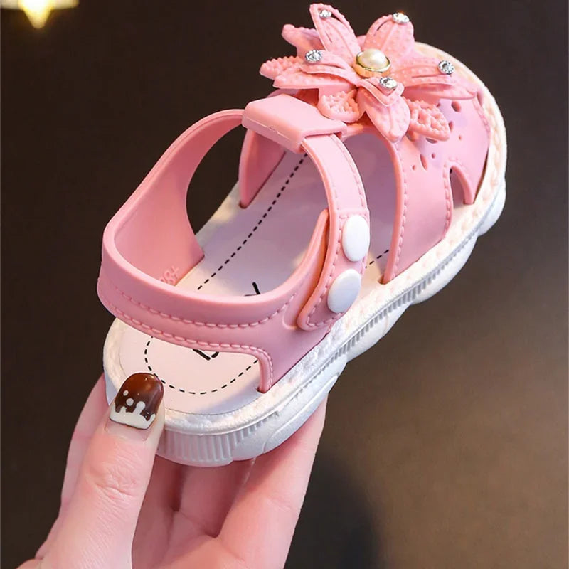 Bow Summer Sandals for Baby Girls
