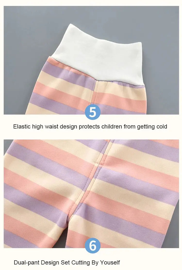 Warm Plush Kids Clothing Sets for Autumn/Winter