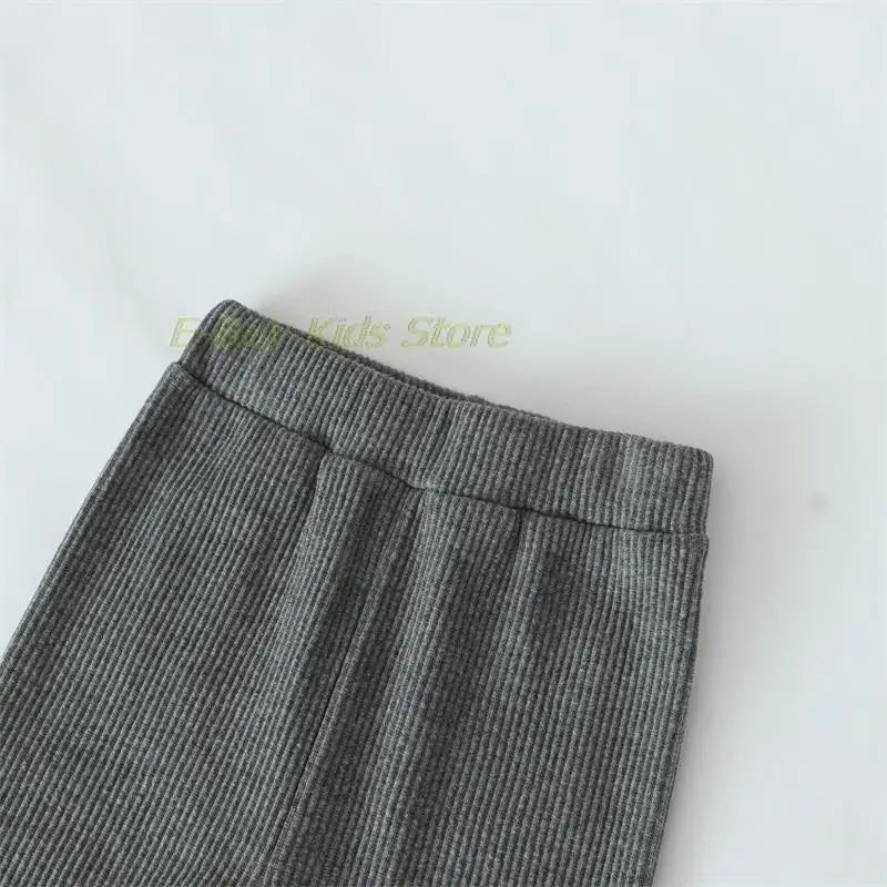 Vertical Stripes Cotton Pants - Stylish Leggings for Kids