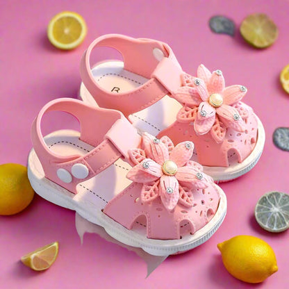 Bow Summer Sandals for Baby Girls