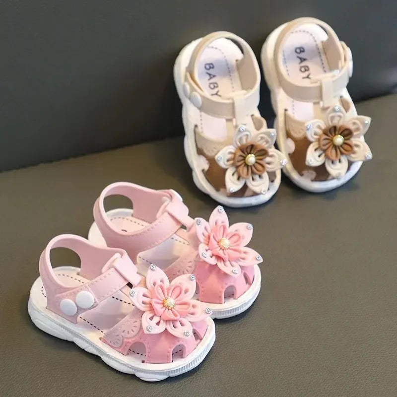 Bow Summer Sandals for Baby Girls
