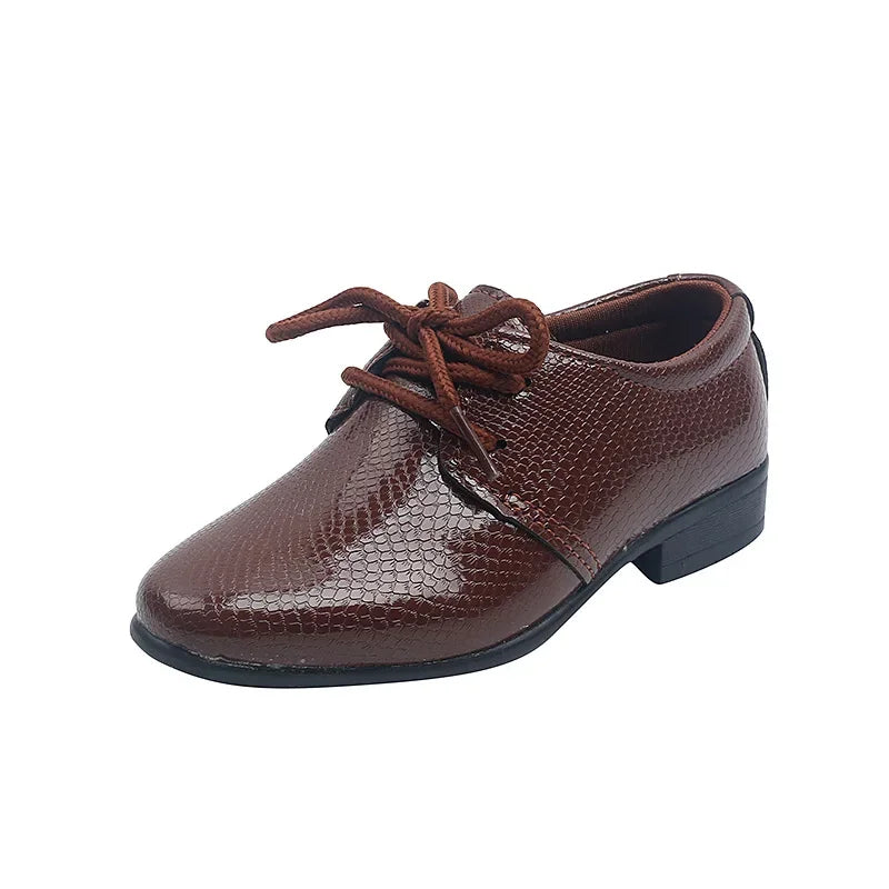 Boys' Leather Shoes: Style for Party, Wedding, School