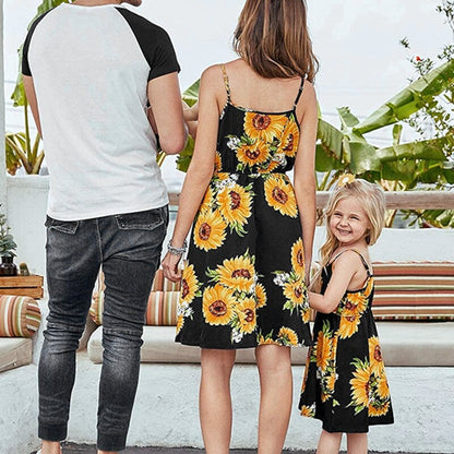 Casual Family Matching Dress