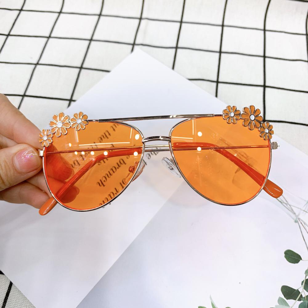 Summer Children's Fashion Sunglasses Small Daisy Flowers