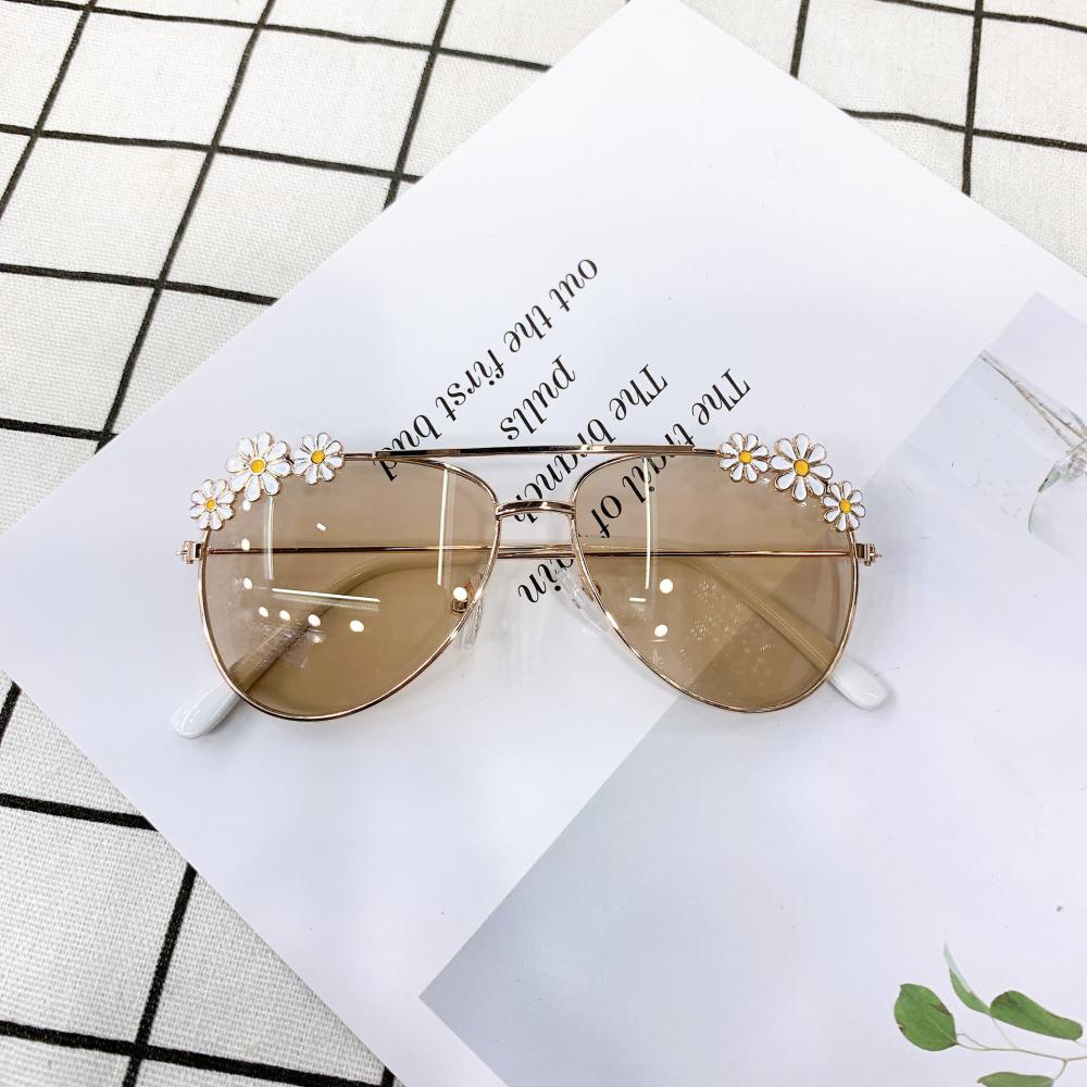 Summer Children's Fashion Sunglasses Small Daisy Flowers