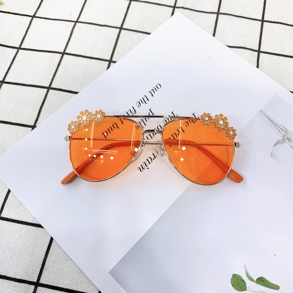 Summer Children's Fashion Sunglasses Small Daisy Flowers