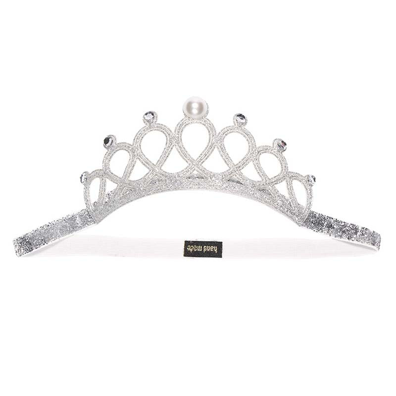 Toddler Girl Sequins Crown Headband