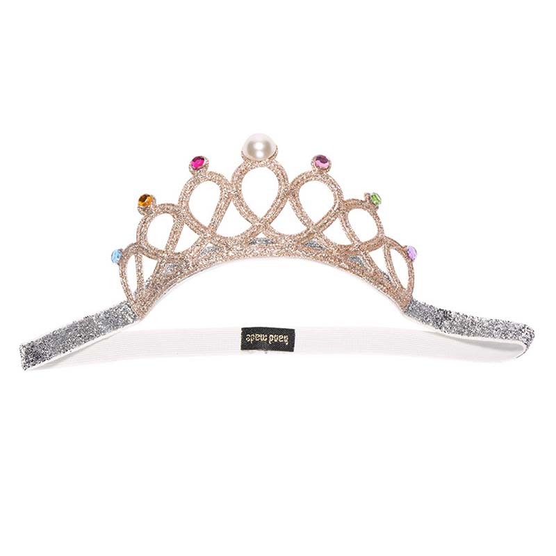 Toddler Girl Sequins Crown Headband