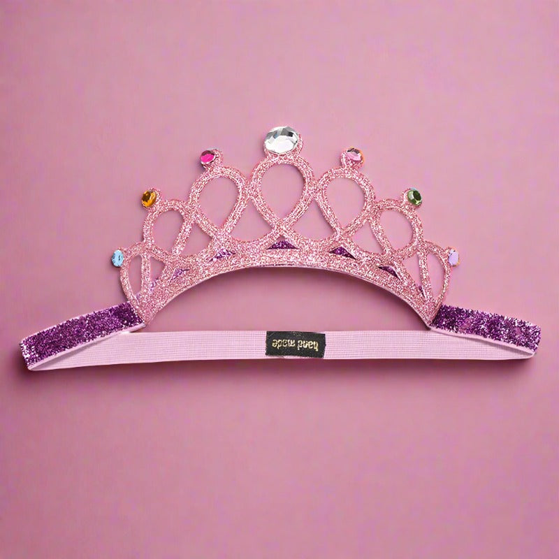 Toddler Girl Sequins Crown Headband