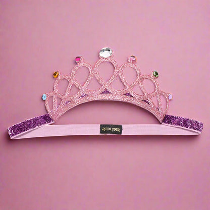 Toddler Girl Sequins Crown Headband