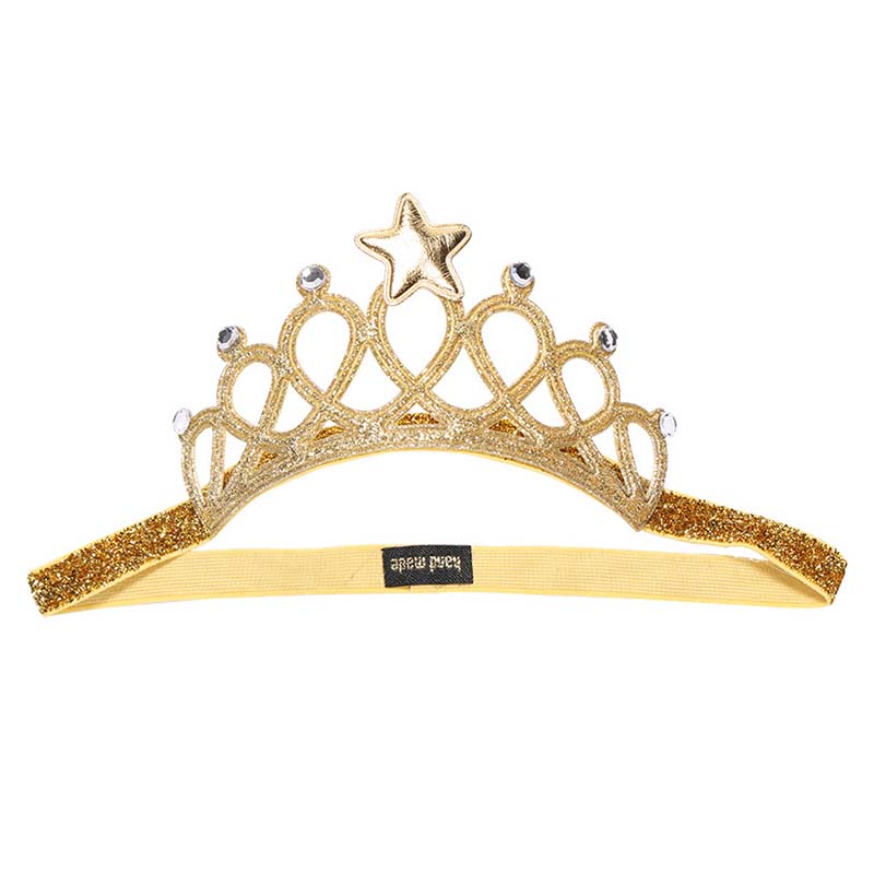 Toddler Girl Sequins Crown Headband