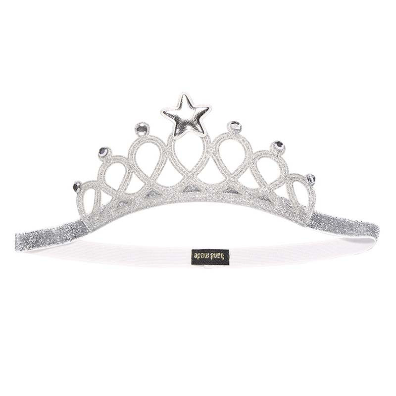 Toddler Girl Sequins Crown Headband