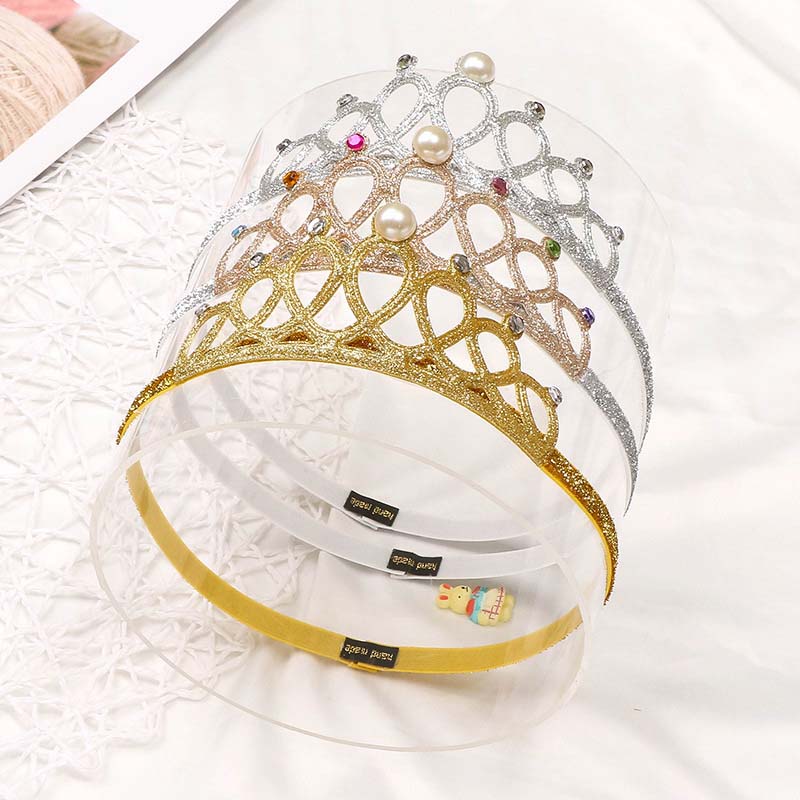 Toddler Girl Sequins Crown Headband