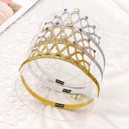 Toddler Girl Sequins Crown Headband