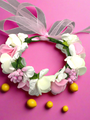 Magical Wishes Floral Halo Headband