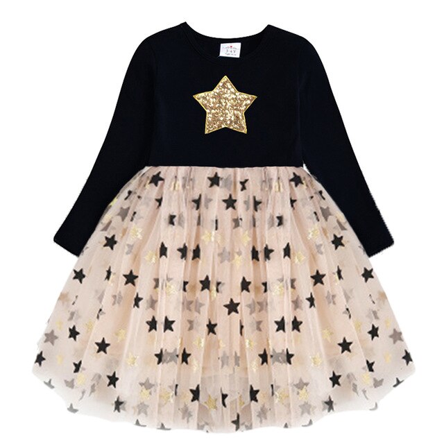 Pretty Unicorn Layered Skirt Dress