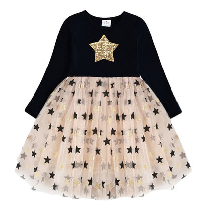 Pretty Unicorn Layered Skirt Dress