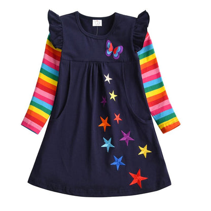 Pretty Unicorn Layered Skirt Dress