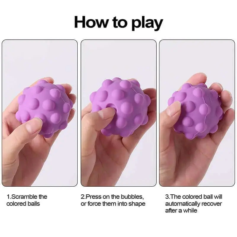Fidget Toys Grip Ball Pops- Squeeze balls - Anti stress ball (Super High Quality)
