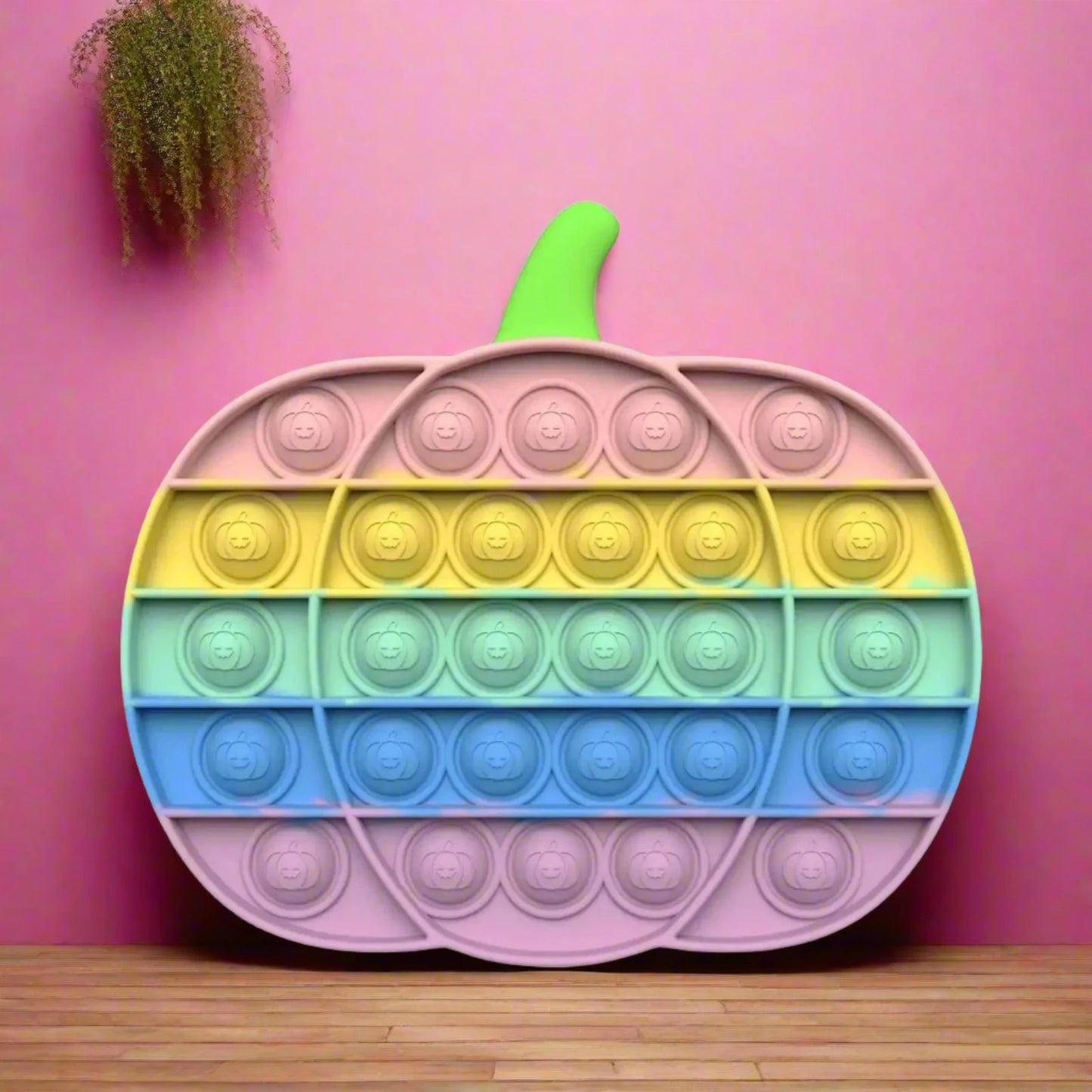 Rainbow Pumpkin Pop it Fidgets Toy