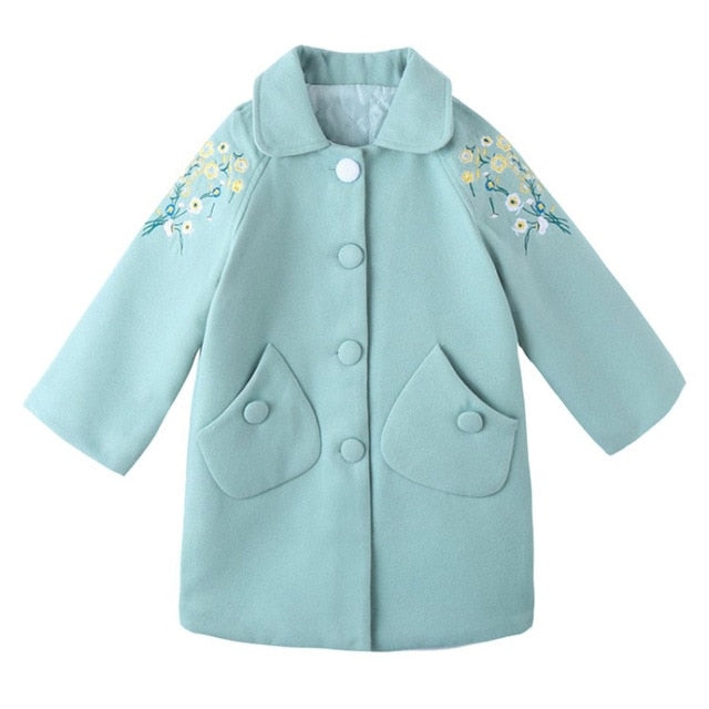 Patchwork Top Girl Fashion Coat