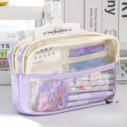 TPU Transparent Pencil Bag