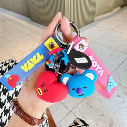 Cartoon Cute PVC Keychain