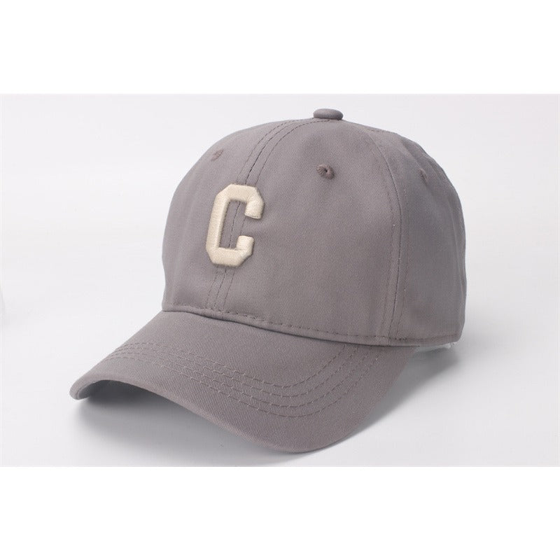 Cotton Polyester Letter P Children's Baseball Caps