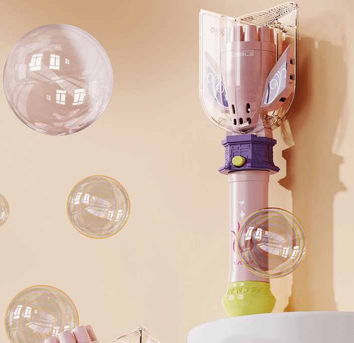 Transforming Gatling Bubble Gun