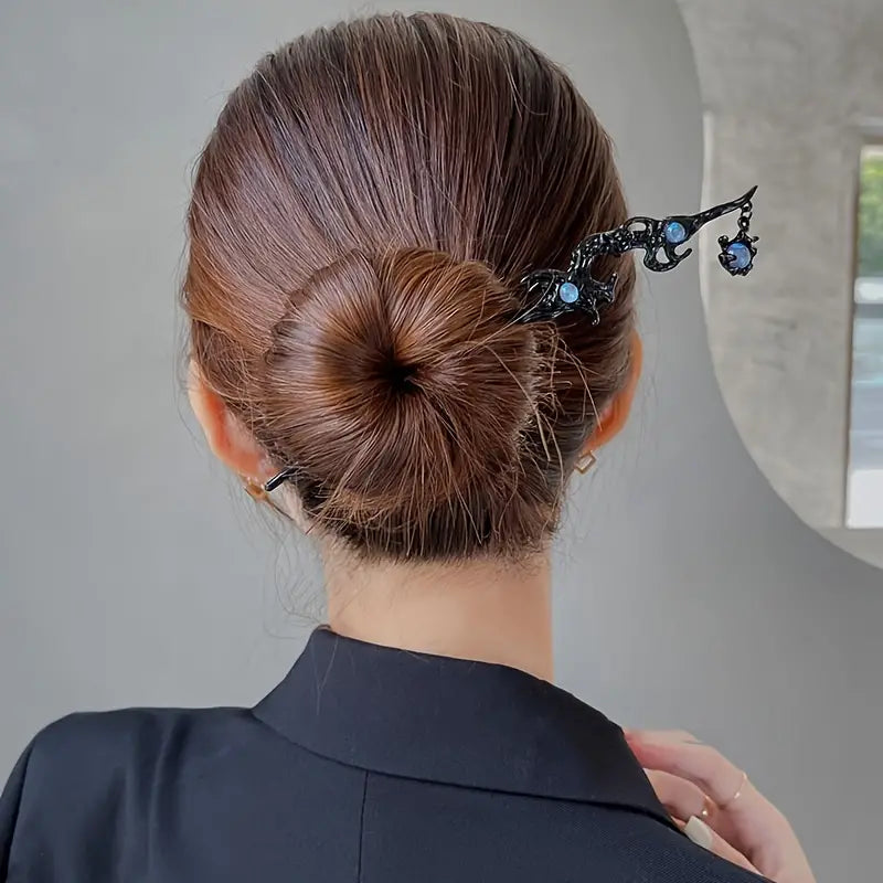 Moonstone Hairpin