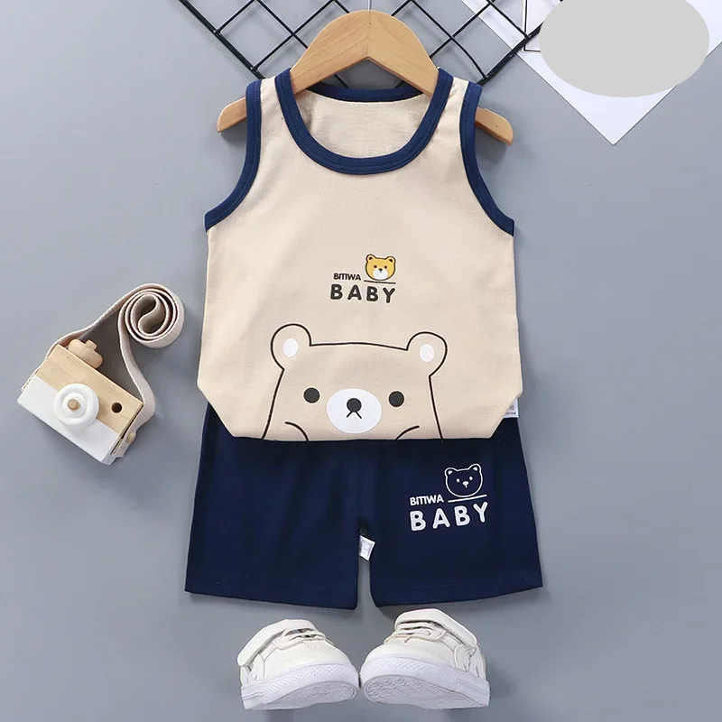 Summer Children's Sports Clothes: Stylish Set
