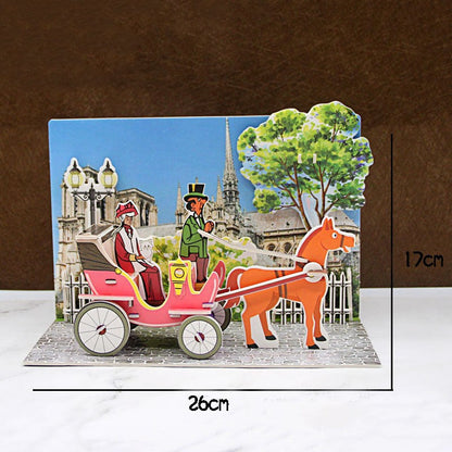 Handcrafted 3D Puzzle Educational Toy for Kids