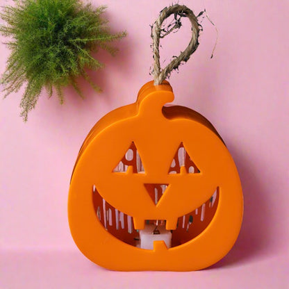 Halloween Pumpkin Lantern LED Colorful Electronic Skull Candle