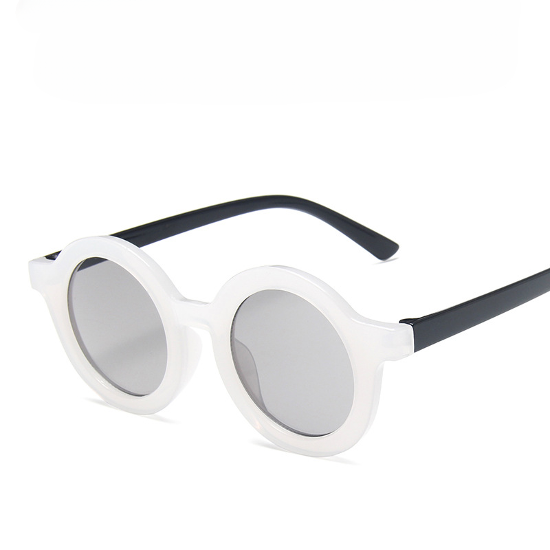 PC Small Round Frame Anti Blue Light Children's Sunglasses