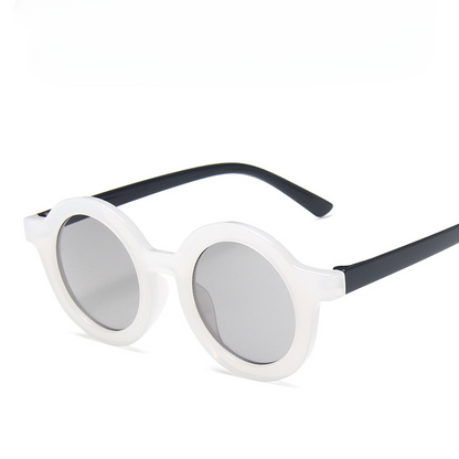 PC Small Round Frame Anti Blue Light Children's Sunglasses