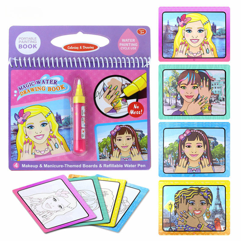 Wholesale Paper Water Painting Books Can Be Reused, and Water Graffiti Books Can Be Used Repeatedly