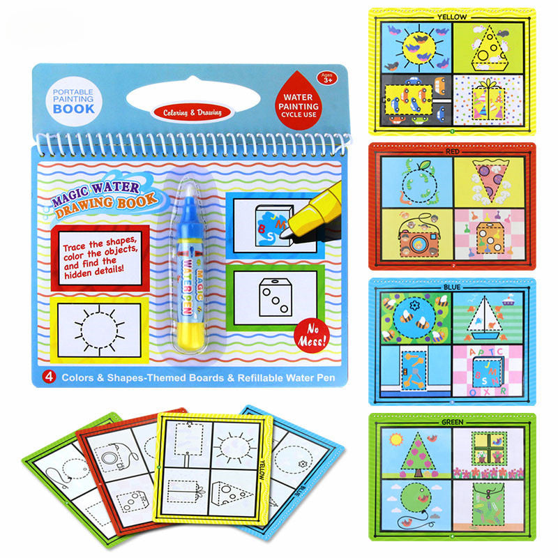 Wholesale Paper Water Painting Books Can Be Reused, and Water Graffiti Books Can Be Used Repeatedly