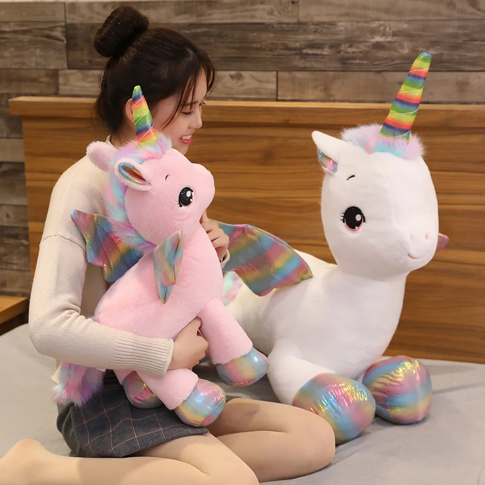Stuffed Rainbow Unicorn