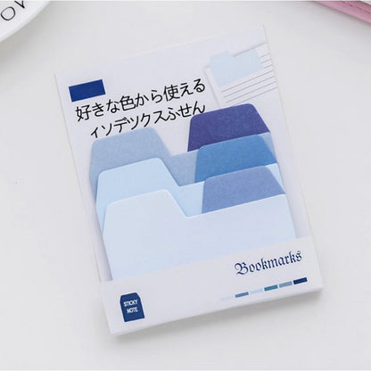 Gradient Multi-color Index Paper Convenience Stickers