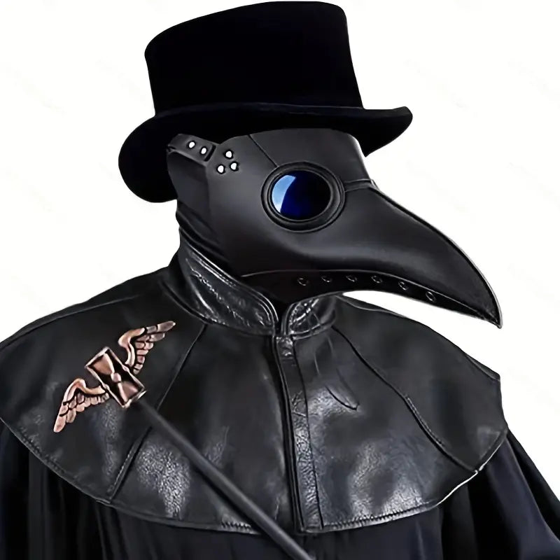Steampunk Leather Plague Doctor Mask
